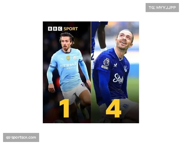 埃弗顿中场创造力严重下滑，缺少格拉利什后进攻组织混乱